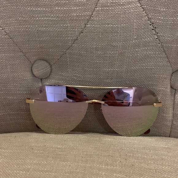 Diff Eyewear Gold Frame Tahoe Sunglasses - Picture 1 of 3